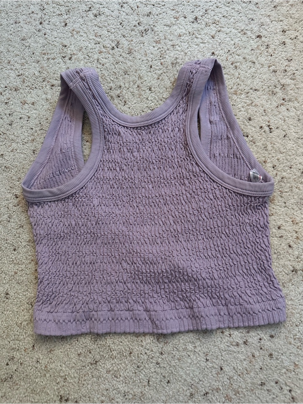 Lavender Crop Top